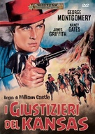 Masterson of Kansas - Italian DVD movie cover (xs thumbnail)