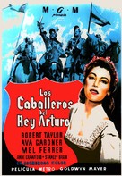 Knights of the Round Table - Spanish Movie Poster (xs thumbnail)