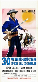 30 Winchester per El Diablo - Italian Movie Poster (xs thumbnail)