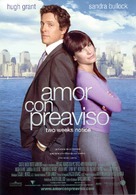 Two Weeks Notice - Spanish Movie Poster (xs thumbnail)