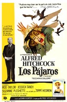 The Birds - Spanish Movie Poster (xs thumbnail)