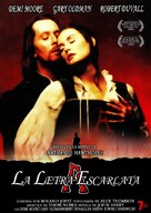 The Scarlet Letter - Spanish DVD movie cover (xs thumbnail)