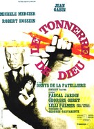 Le tonnerre de Dieu - French Movie Poster (xs thumbnail)