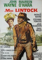 McLintock! - German Movie Poster (xs thumbnail)