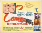 Come to the Stable - Movie Poster (xs thumbnail)