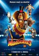 Madagascar 3: Europe's Most Wanted - Czech Movie Poster (xs thumbnail)