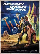 Robinson Crusoe on Mars - French Movie Poster (xs thumbnail)