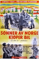 S&oslash;nner av Norge kj&oslash;per bil - Norwegian Movie Poster (xs thumbnail)