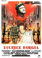 Lucr&egrave;ce Borgia - French Movie Poster (xs thumbnail)
