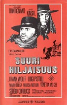 Il grande silenzio - Finnish VHS movie cover (xs thumbnail)