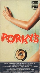 Porky&#039;s - VHS movie cover (xs thumbnail)