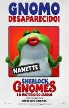 Sherlock Gnomes - Brazilian Movie Poster (xs thumbnail)