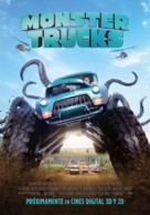Monster Trucks - Argentinian Movie Poster (xs thumbnail)