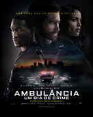 Ambulance - Brazilian Movie Poster (xs thumbnail)