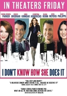 I Don&#039;t Know How She Does It - Movie Poster (xs thumbnail)