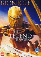 Bionicle: The Legend Reborn - British DVD movie cover (xs thumbnail)