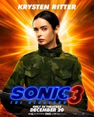 Sonic the Hedgehog 3 - Movie Poster (xs thumbnail)