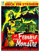 The Lady and the Monster - Belgian Movie Poster (xs thumbnail)