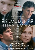 Louder Than Bombs - Danish Movie Poster (xs thumbnail)