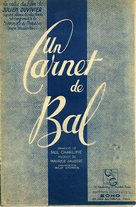 Un carnet de bal - French poster (xs thumbnail)