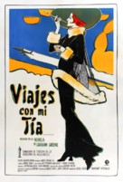 Travels with My Aunt - Spanish Movie Poster (xs thumbnail)