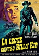 The Law vs. Billy the Kid - Italian DVD movie cover (xs thumbnail)