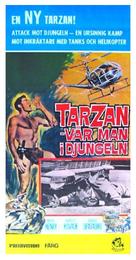 Tarzan and the Valley of Gold - Swedish Movie Poster (xs thumbnail)