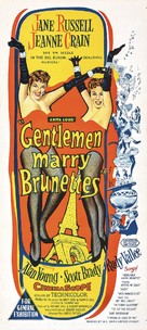 Gentlemen Marry Brunettes - Australian Movie Poster (xs thumbnail)