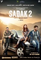 Sadak 2 - French Movie Poster (xs thumbnail)