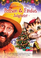 Pettersson und Findus 2 - Das sch&ouml;nste Weihnachten &uuml;berhaupt - Swedish Movie Poster (xs thumbnail)