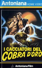Cacciatori del cobra d&#039;oro, I - Italian VHS movie cover (xs thumbnail)