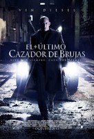 The Last Witch Hunter - Chilean Movie Poster (xs thumbnail)