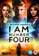 I Am Number Four - British DVD movie cover (xs thumbnail)