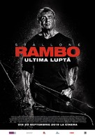 Rambo: Last Blood - Romanian Movie Poster (xs thumbnail)