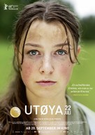 Ut&oslash;ya 22. juli - German Movie Poster (xs thumbnail)