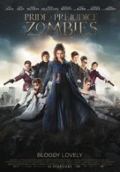 Pride and Prejudice and Zombies - Dutch Movie Poster (xs thumbnail)