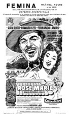 Rose Marie - Spanish poster (xs thumbnail)