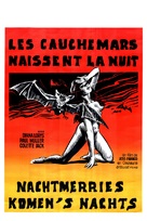 Les cauchemars naissent la nuit - Belgian Movie Poster (xs thumbnail)