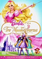Barbie and the Three Musketeers - Swedish DVD movie cover (xs thumbnail)
