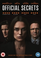 Official Secrets - British Movie Cover (xs thumbnail)