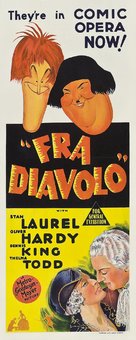The Devil&#039;s Brother - Australian Movie Poster (xs thumbnail)