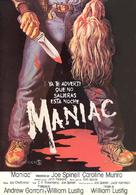 Maniac - Spanish Movie Poster (xs thumbnail)