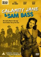 Calamity Jane and Sam Bass - British DVD movie cover (xs thumbnail)