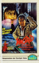 Mort un dimanche de pluie - German VHS movie cover (xs thumbnail)
