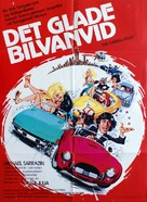 The Gumball Rally - Danish Movie Poster (xs thumbnail)