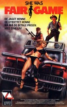 Fair Game - Norwegian VHS movie cover (xs thumbnail)