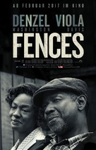 Fences - German Movie Poster (xs thumbnail)