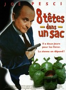 8 Heads in a Duffel Bag - French Movie Poster (xs thumbnail)