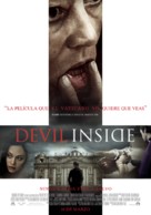 The Devil Inside - Spanish Movie Poster (xs thumbnail)