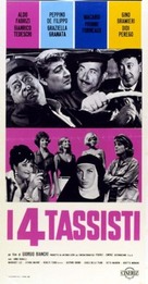 I quattro tassisti - Italian Movie Poster (xs thumbnail)